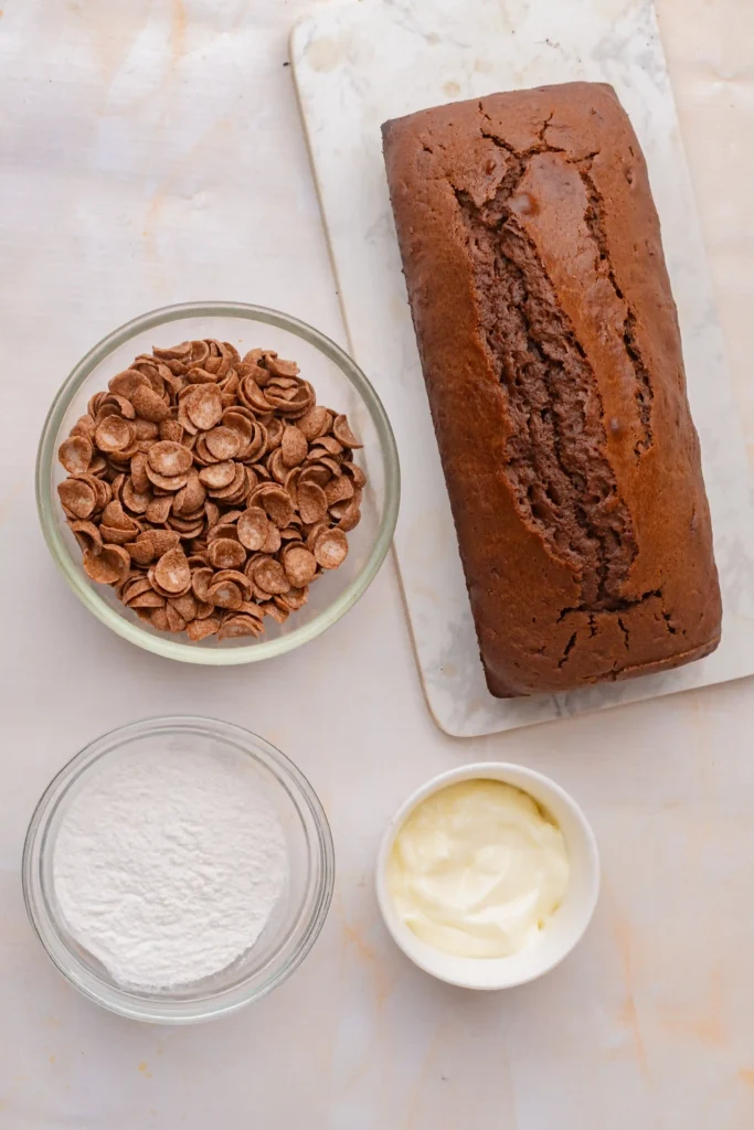 ingredients for these pinecone truffles