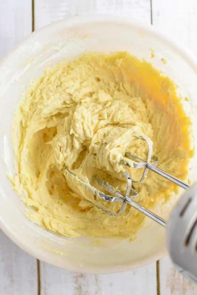 sugar cookie dough in a bowl