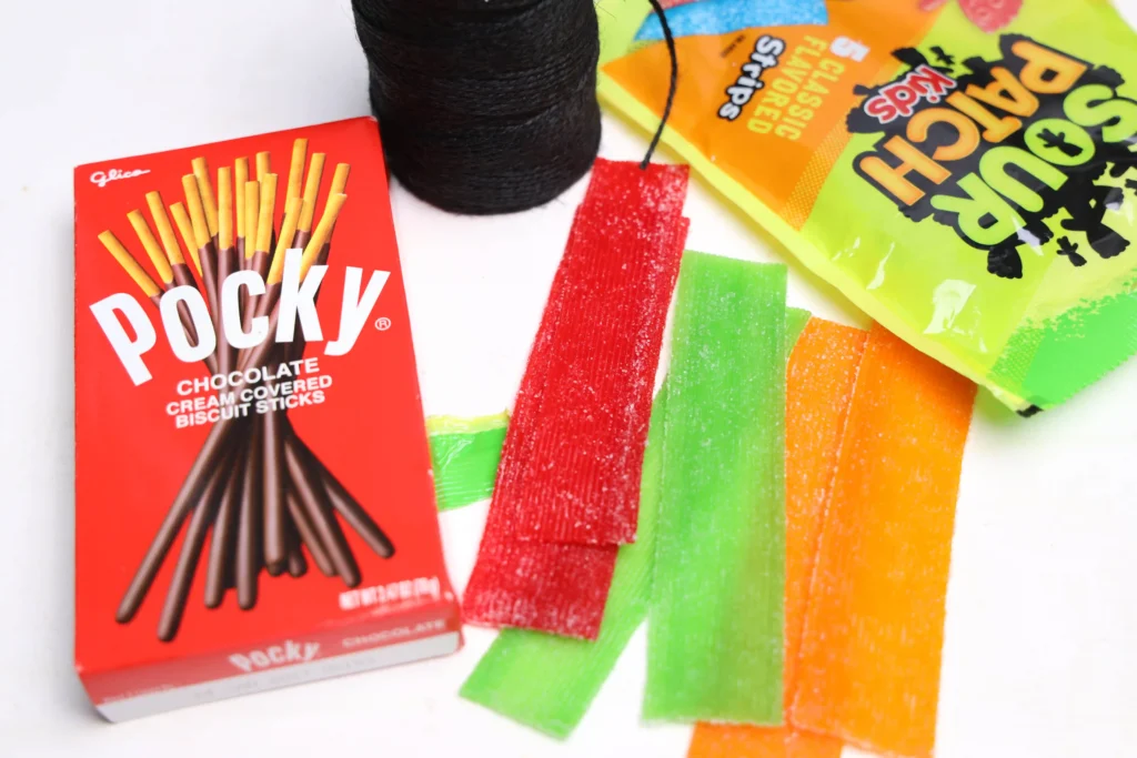 ingredients for the sour witch brooms